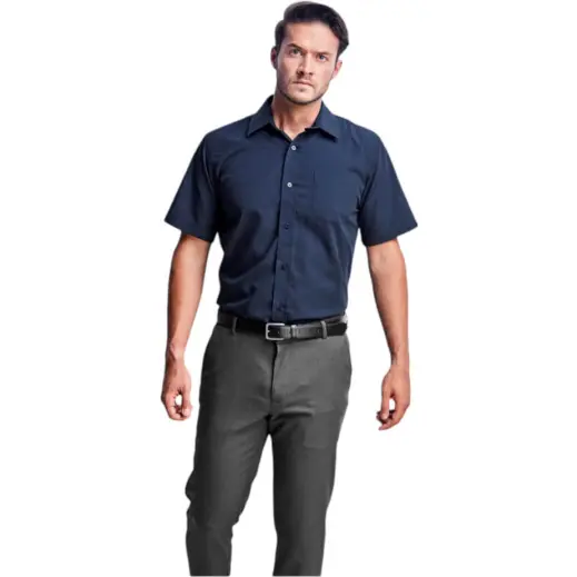 Mens Short Sleeve Kensington Shirt Model